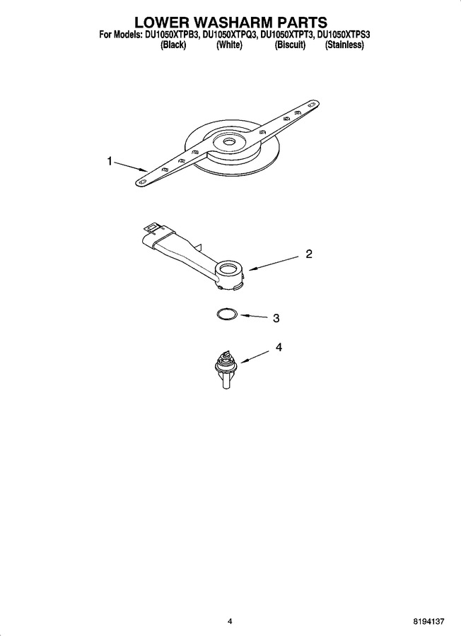 Diagram for DU1050XTPT3