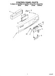 Diagram for 02 - Control Panel Parts