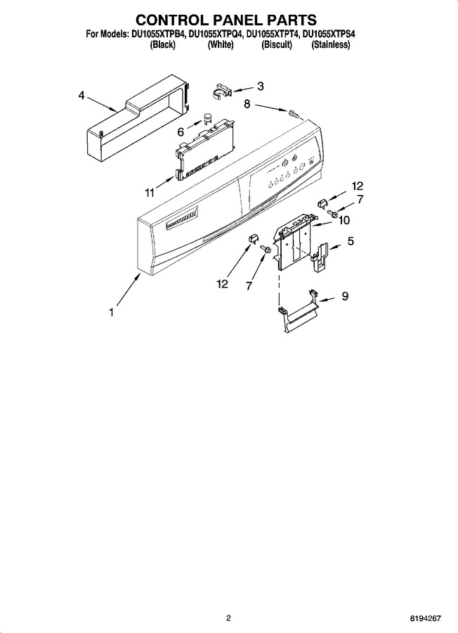 Diagram for DU1055XTPS4