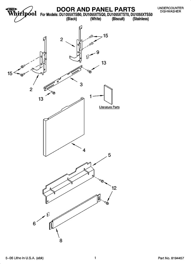 Diagram for DU1055XTSQ0