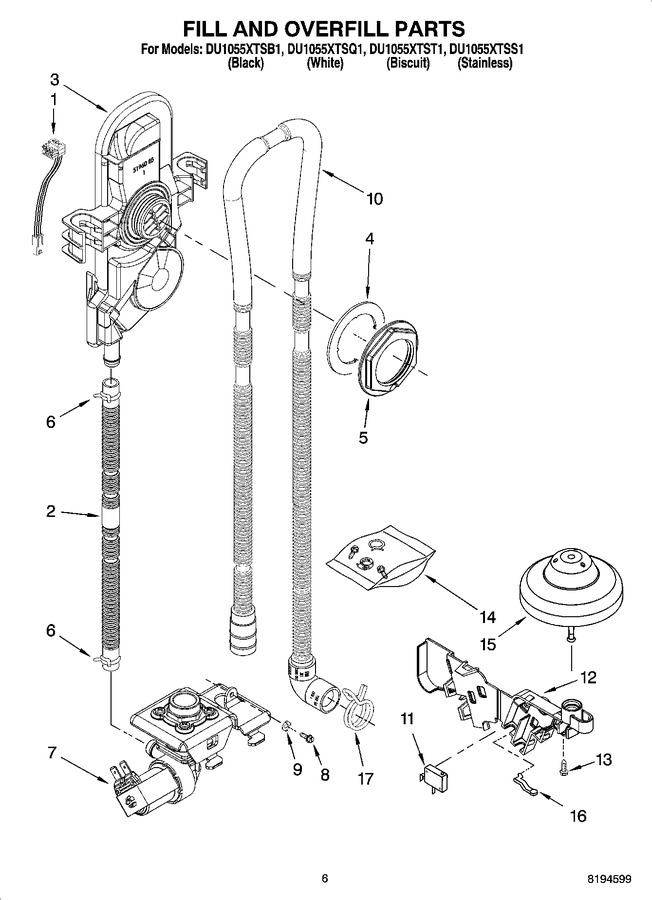 Diagram for DU1055XTSB1