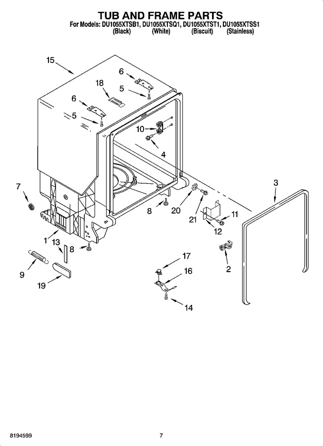 Diagram for DU1055XTSB1