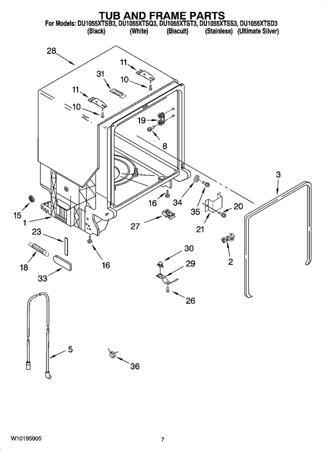 Diagram for DU1055XTSQ3
