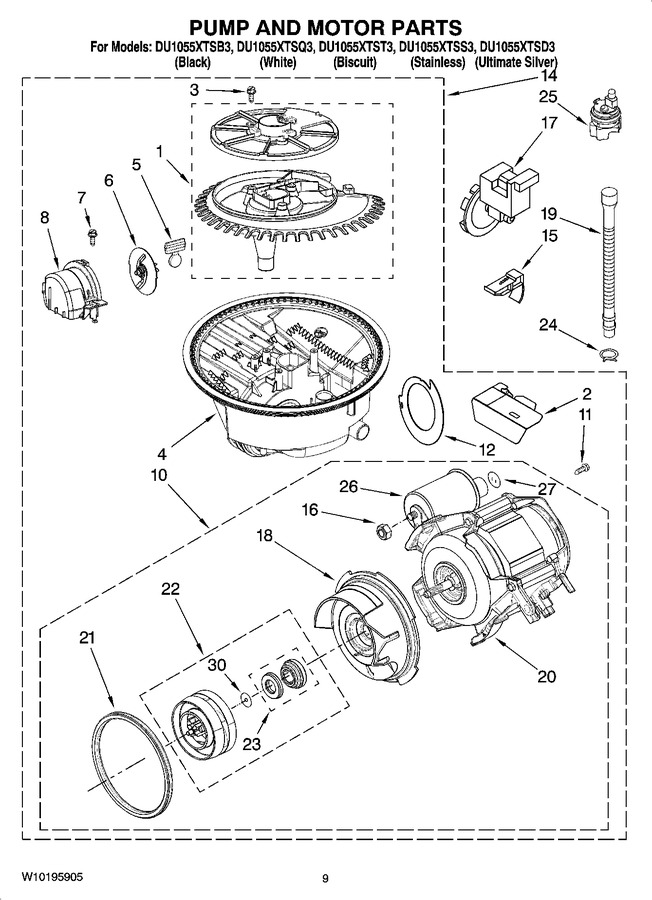 Diagram for DU1055XTSQ3