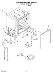 Diagram for 07 - Tub And Frame Parts