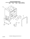Diagram for 05 - Tub And Frame Parts