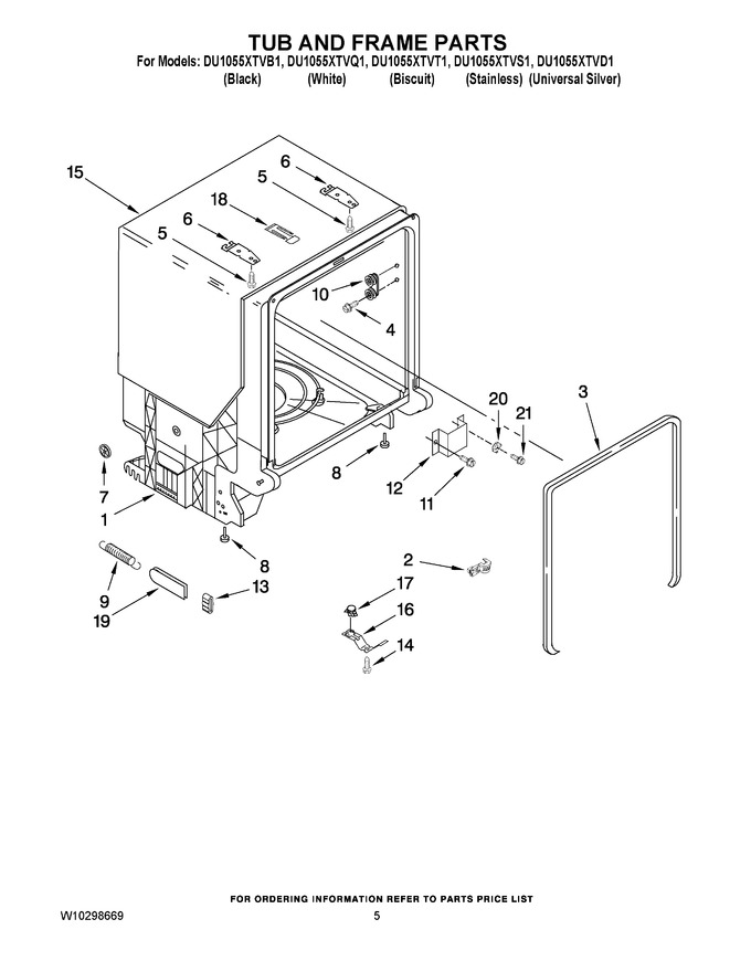Diagram for DU1055XTVQ1