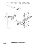 Diagram for 07 - Upper Wash And Rinse Parts