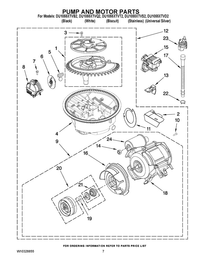 Diagram for DU1055XTVD2