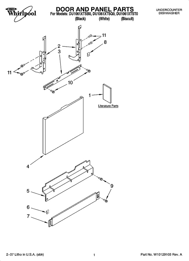 Diagram for DU1061XTSQ0