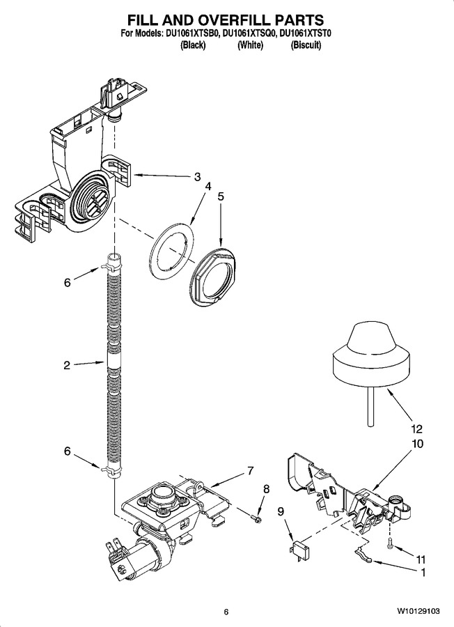 Diagram for DU1061XTST0