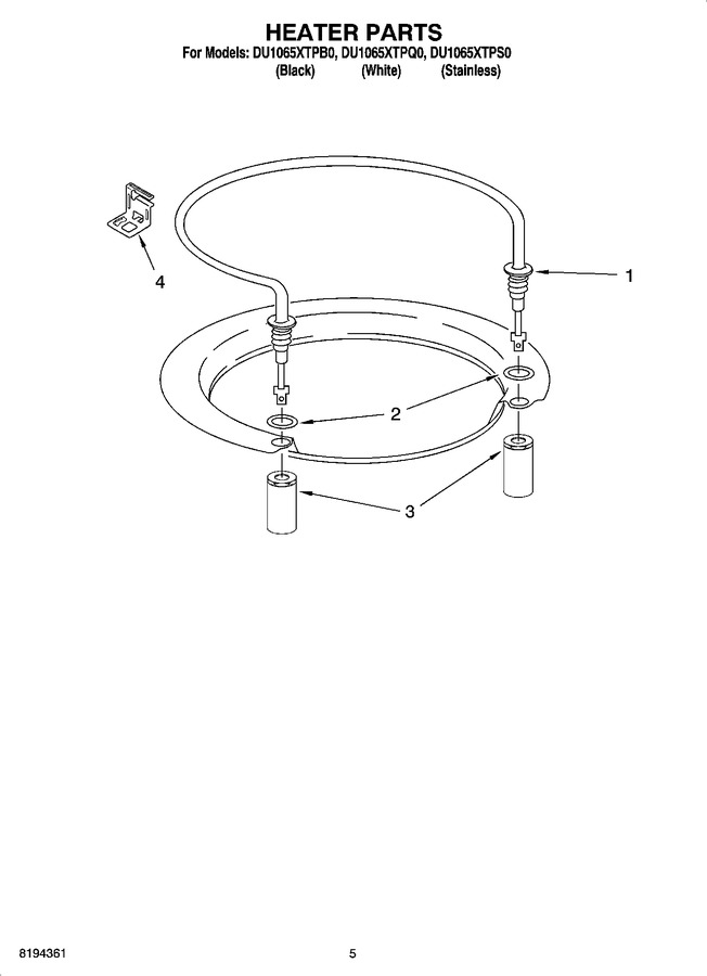 Diagram for DU1065XTPQ0