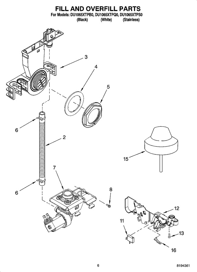 Diagram for DU1065XTPQ0