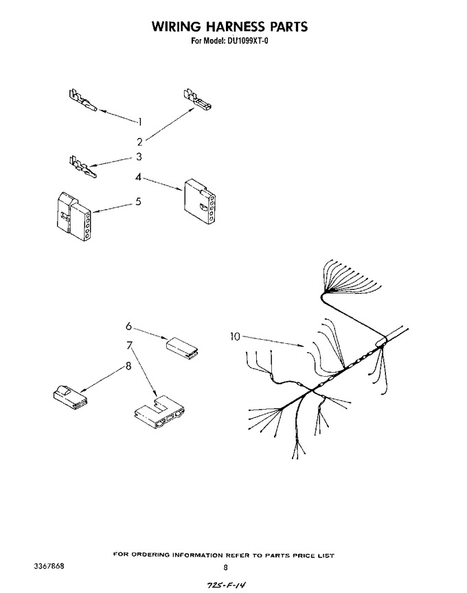 Diagram for DU1099XT0