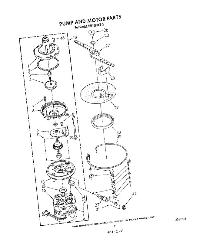 Diagram for DU1099XT3