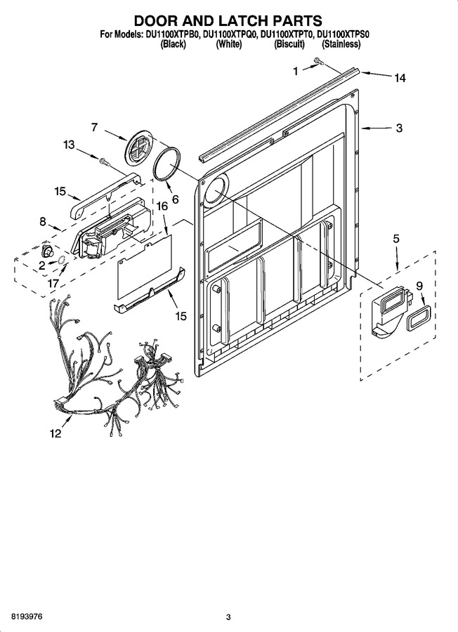 Diagram for DU1100XTPB0