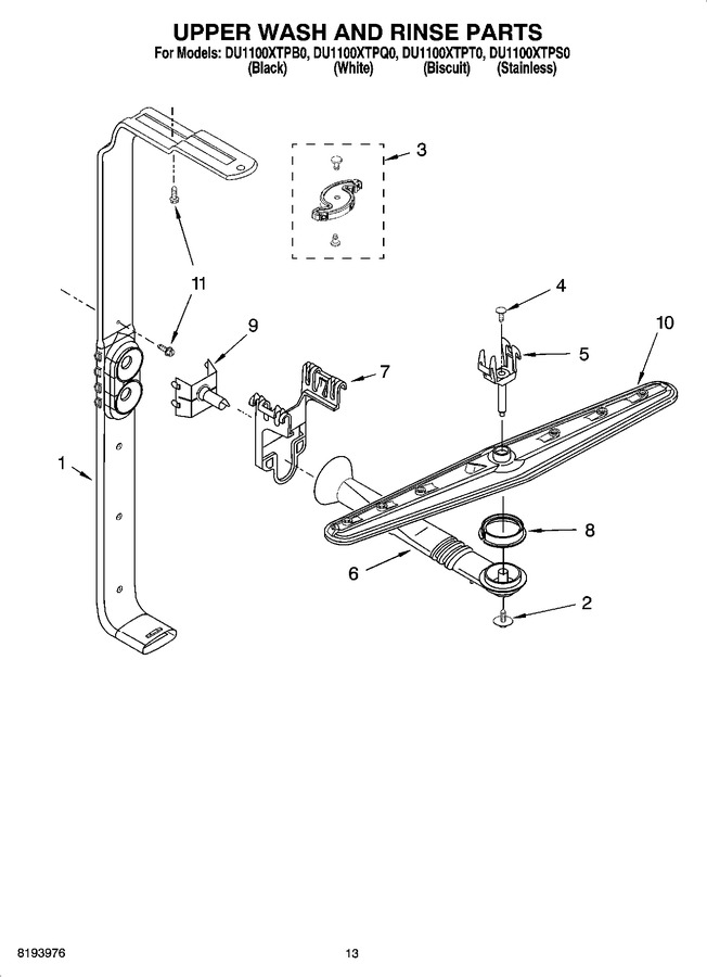 Diagram for DU1100XTPB0