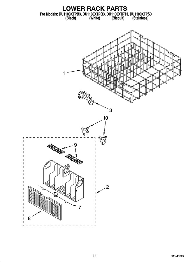 Diagram for DU1100XTPT3