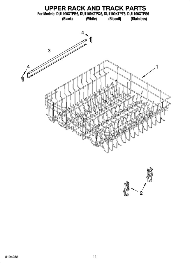 Diagram for DU1100XTPB6