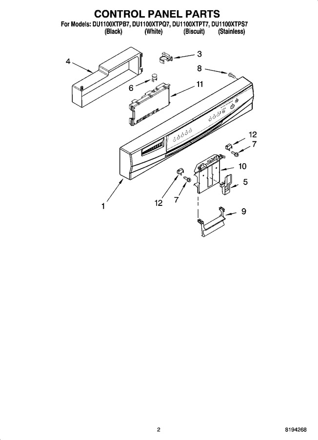 Diagram for DU1100XTPQ7