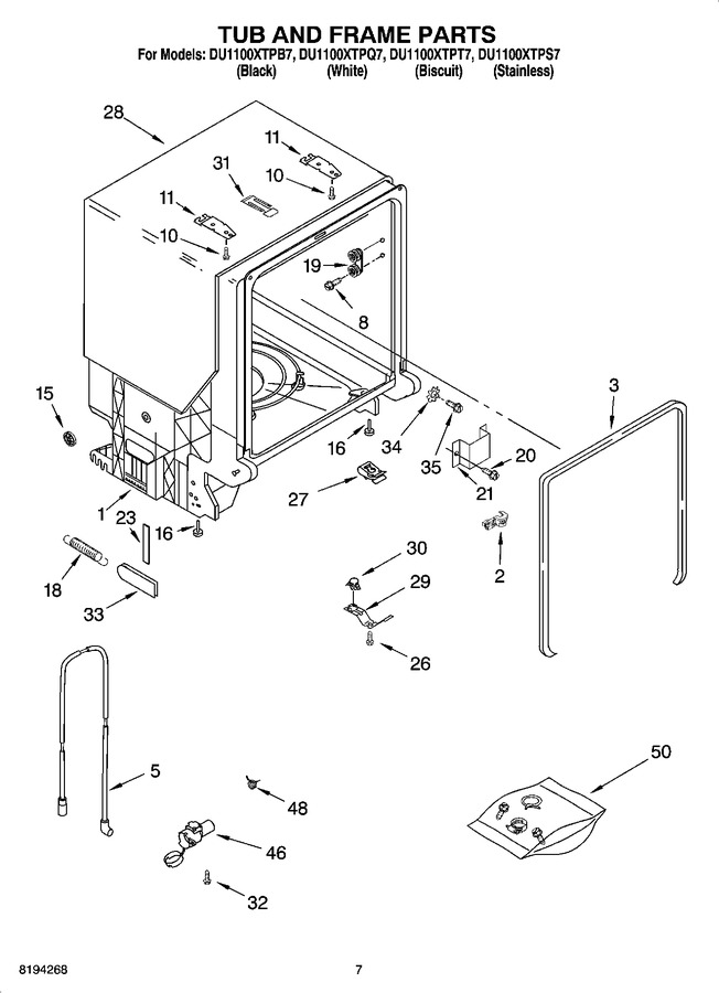 Diagram for DU1100XTPQ7