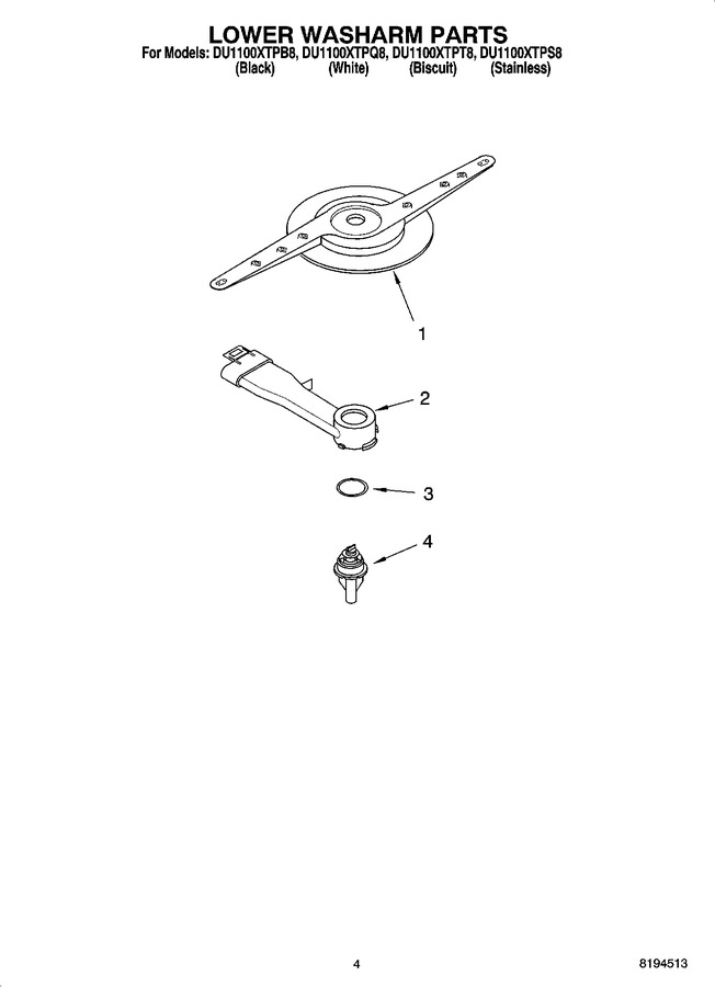 Diagram for DU1100XTPT8
