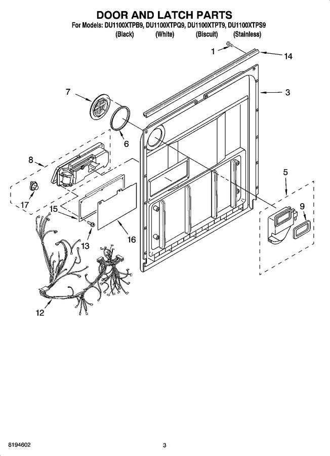 Diagram for DU1100XTPQ9