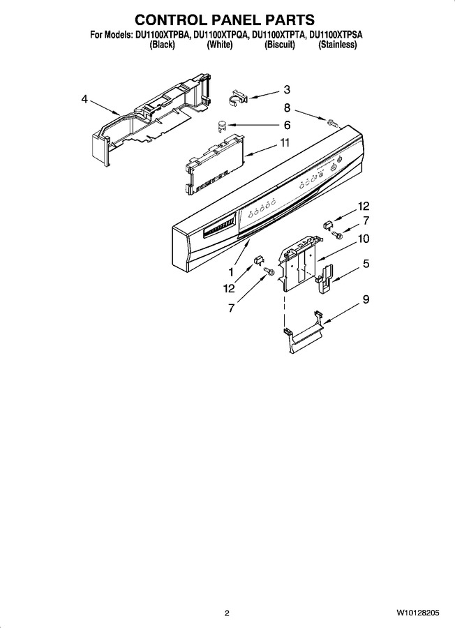 Diagram for DU1100XTPTA