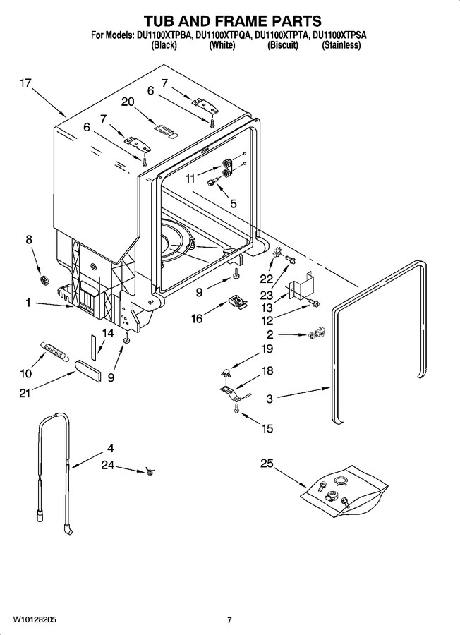 Diagram for DU1100XTPTA
