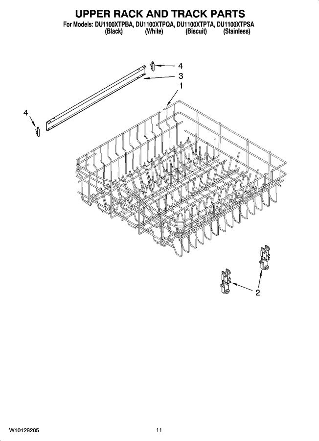 Diagram for DU1100XTPBA