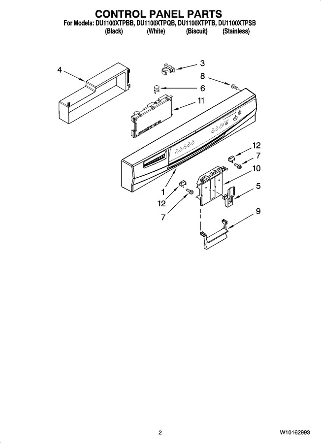 Diagram for DU1100XTPTB