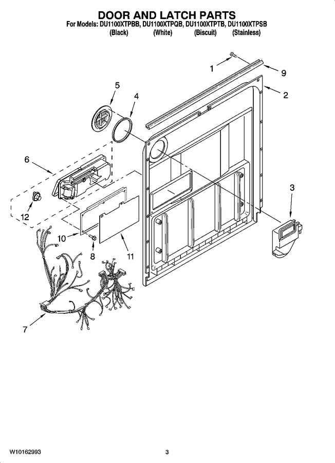 Diagram for DU1100XTPSB