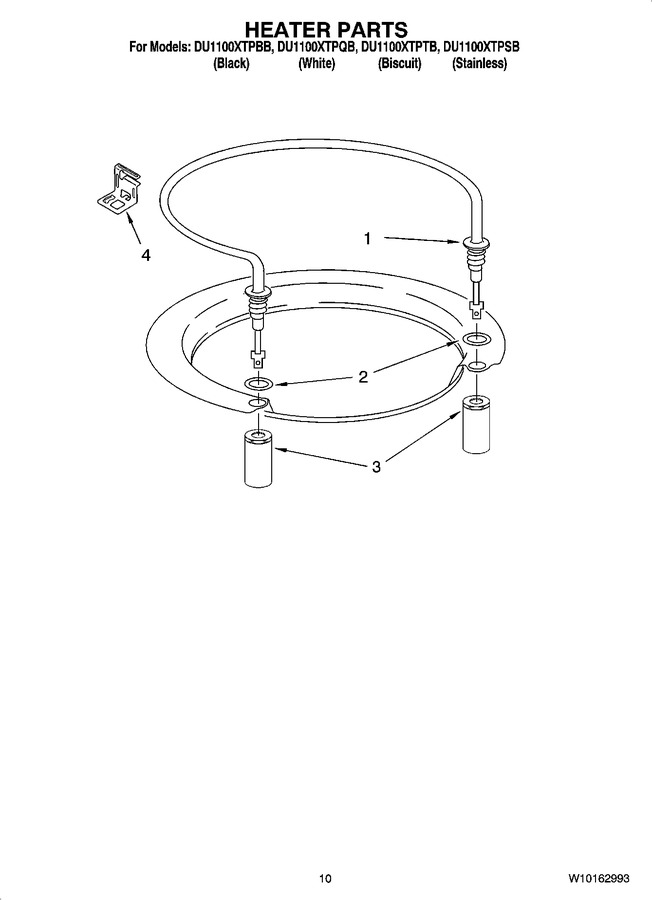 Diagram for DU1100XTPTB