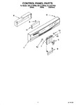 Diagram for 02 - Control Panel Parts
