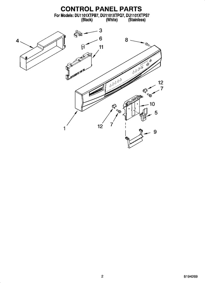 Diagram for DU1101XTPB7