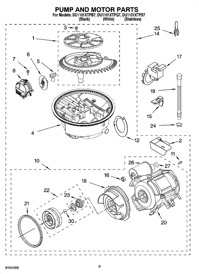 Diagram for DU1101XTPB7