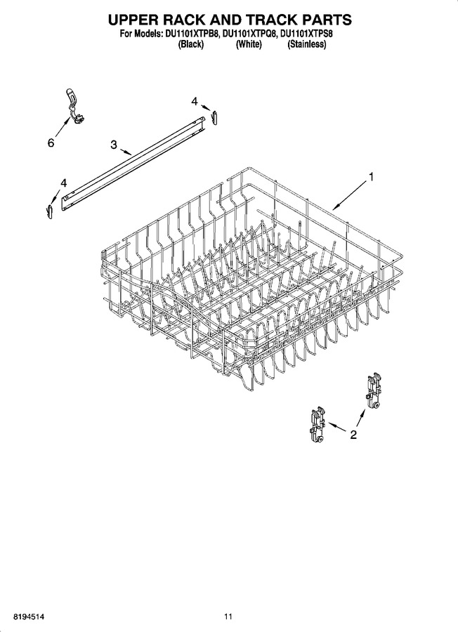 Diagram for DU1101XTPS8