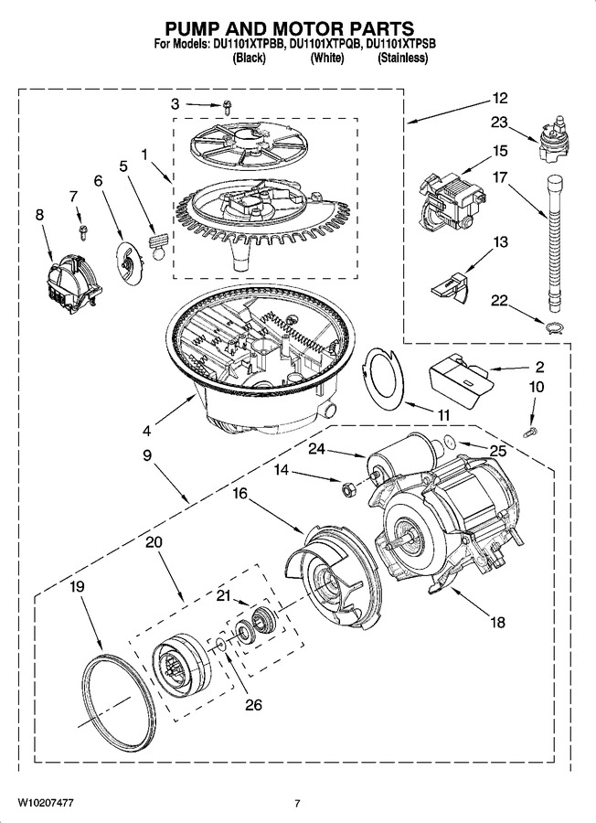 Diagram for DU1101XTPBB