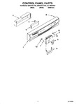 Diagram for 02 - Control Panel Parts