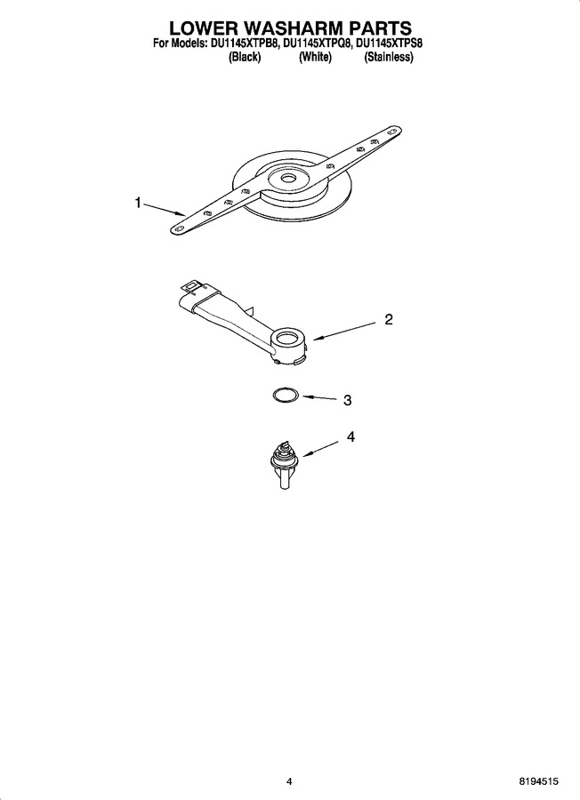 Diagram for DU1145XTPB8