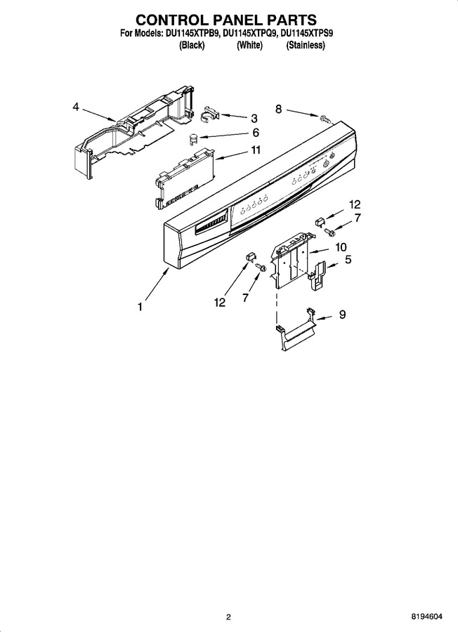 Diagram for DU1145XTPB9