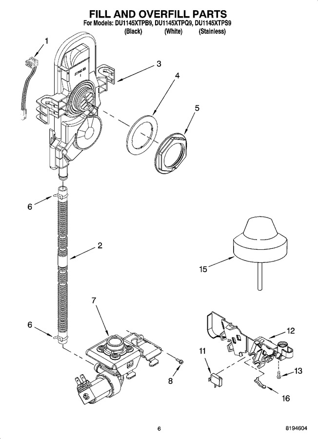 Diagram for DU1145XTPB9