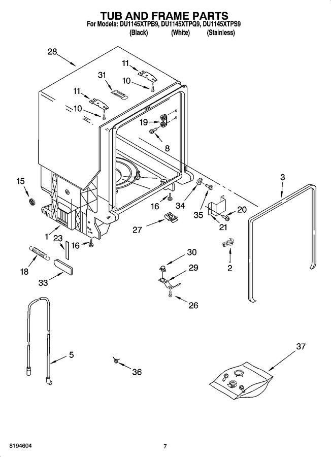 Diagram for DU1145XTPQ9