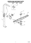 Diagram for 10 - Upper Wash And Rinse Parts