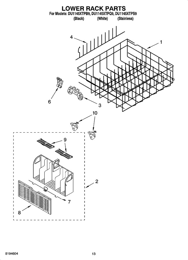 Diagram for DU1145XTPB9