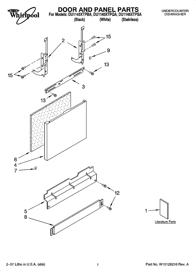 Diagram for DU1145XTPBA