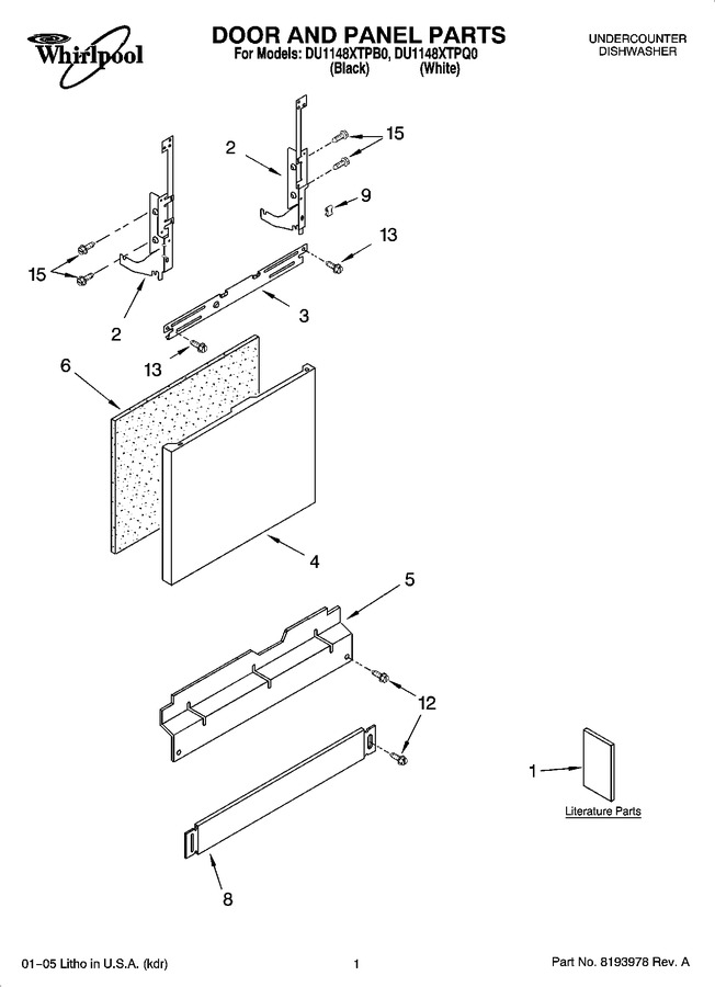 Diagram for DU1148XTPB0