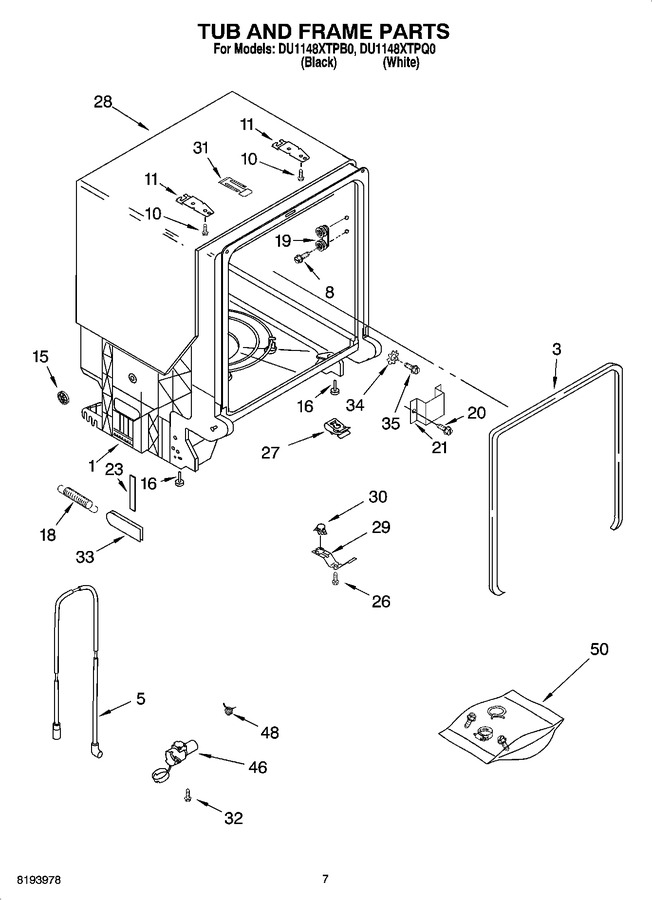 Diagram for DU1148XTPB0
