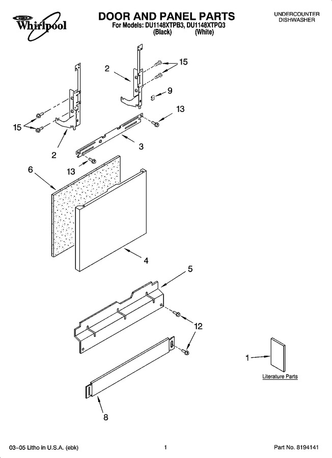 Diagram for DU1148XTPB3