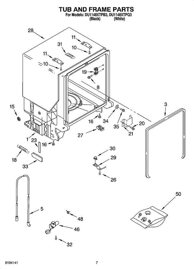Diagram for DU1148XTPB3